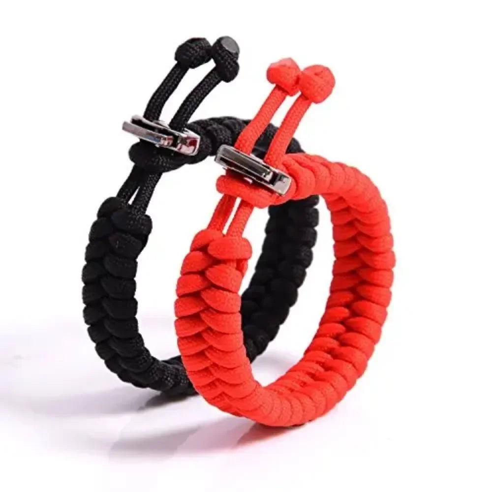 Adjustable Paracord Survival Bracelet