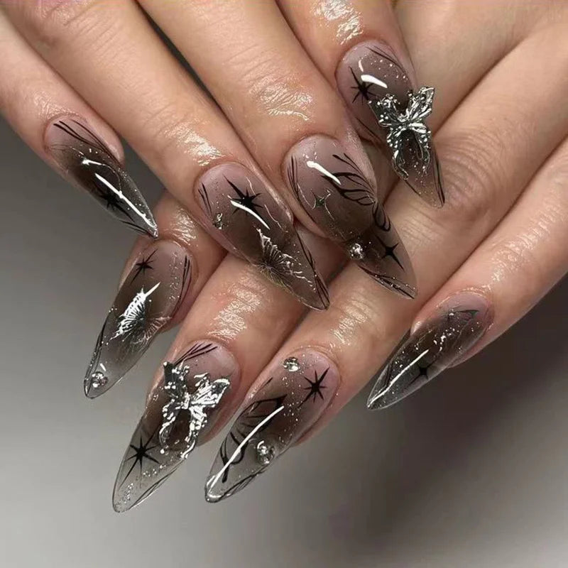 Almond Fake Nails Instantly Upgrade