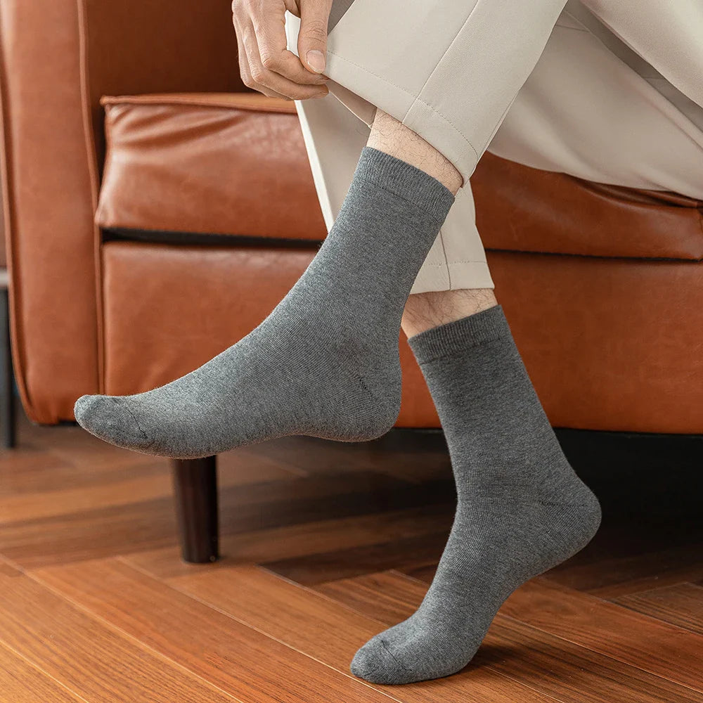 Soft Cotton Crew Socks