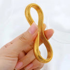 Gold Stainless Steel Bangle