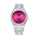 PINTIME Glitter Purple Quartz Watch