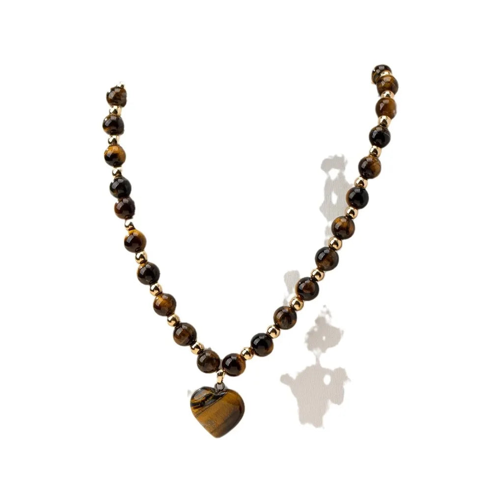 Tiger Eye Stone Necklace