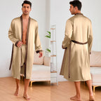 Robe Shorts Pajamas Set Bathrobe