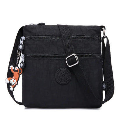 Nylon Shoulder Crossbody Bag