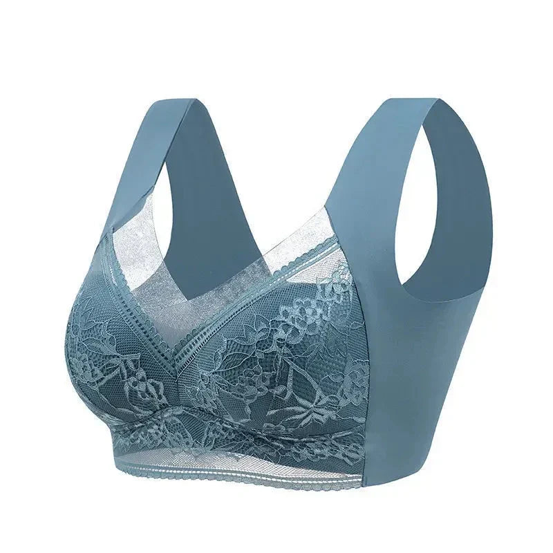 Plus size seamless bralette