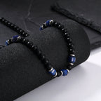 Mprainbow Agate Lapis Necklace