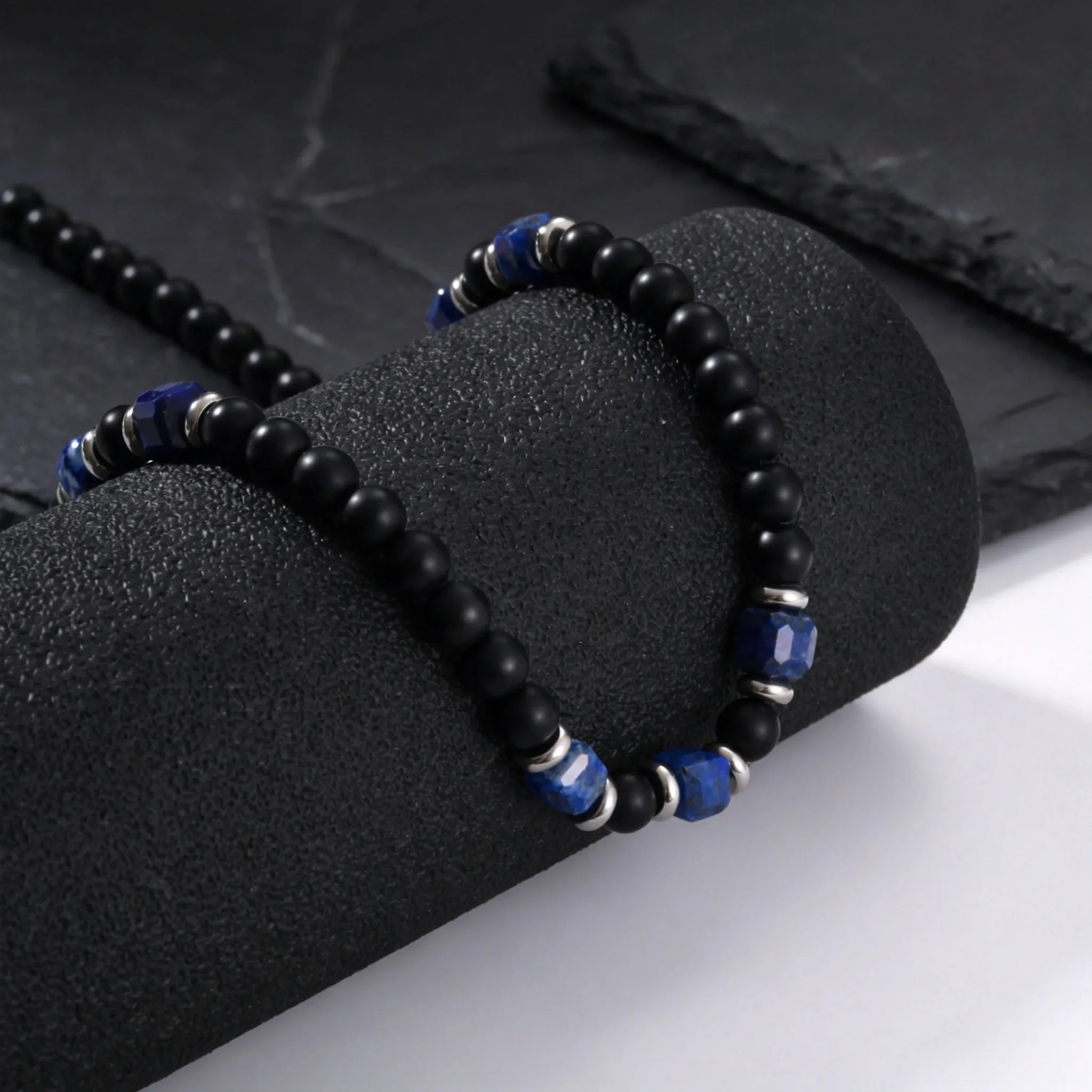 Mprainbow Agate Lapis Necklace