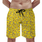 Funny Duck 3D Board Shorts