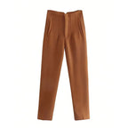 High Waist Slim Pencil Pants
