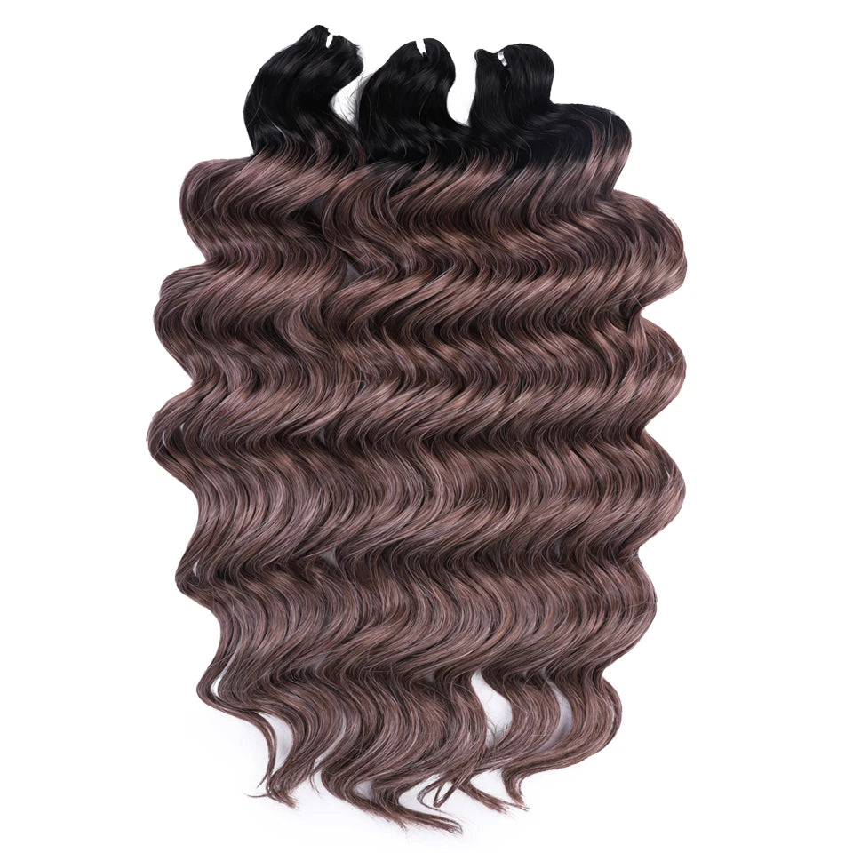 Deep Wave Hair Strands