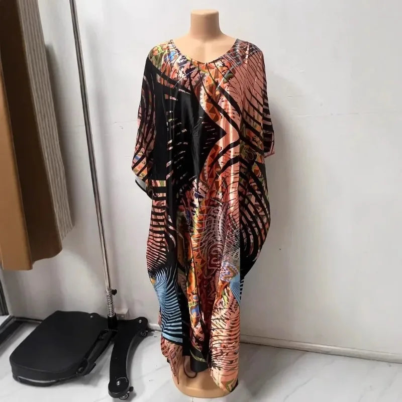 Loose Waist Long Dress