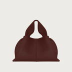 Pleated Leather Crossbody Bag