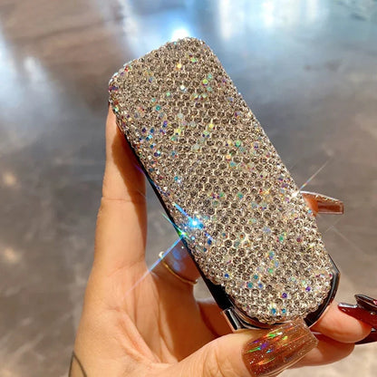 Diamond Folding Comb Mirror