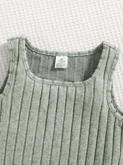 Girls Knitted Dress Set