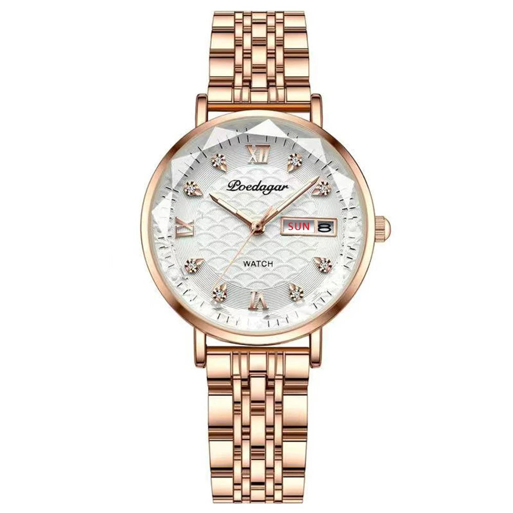 Luminous Steel Watch