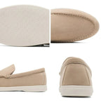 Suede Leather Driving Loafers