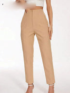 High Waist Slim Pencil Pants