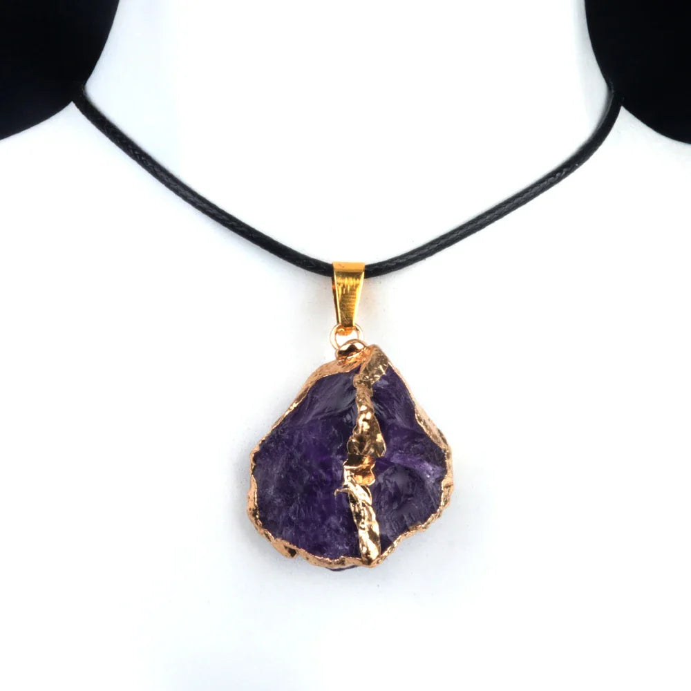 Irregular Natural Stone Pendant