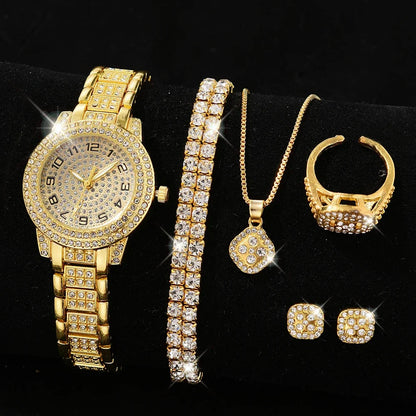 Luxury Gold Women Watch