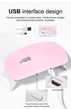 Mini Nail Dryer Machine Portable