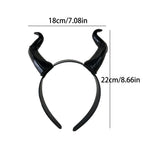 Detachable Devil Horns Headpiece
