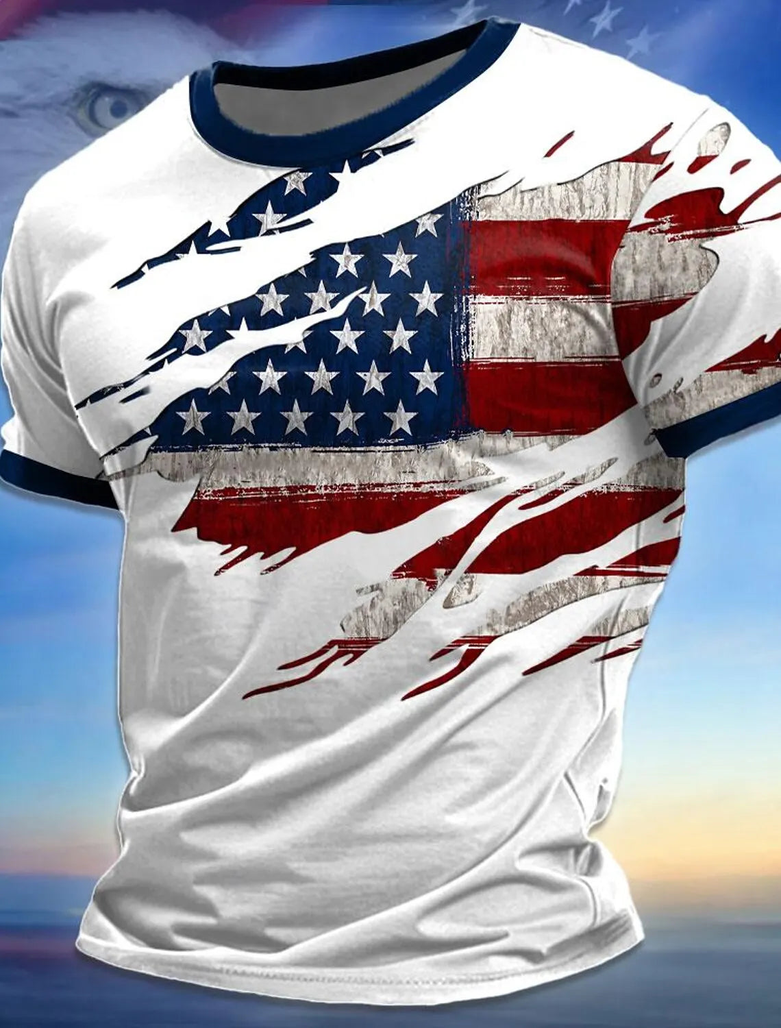American Flag 3D Tee
