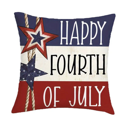 4th of July Pillow Cover