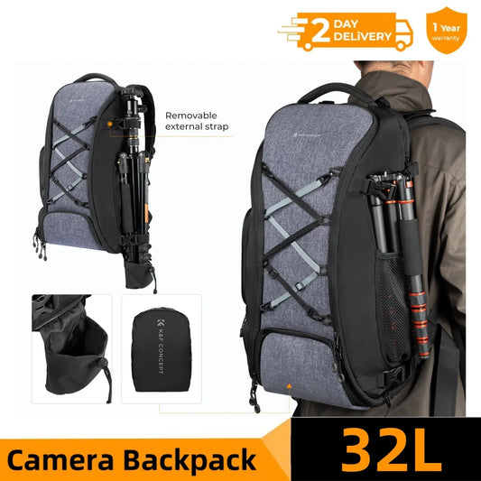 Large Waterproof Camera Backpack