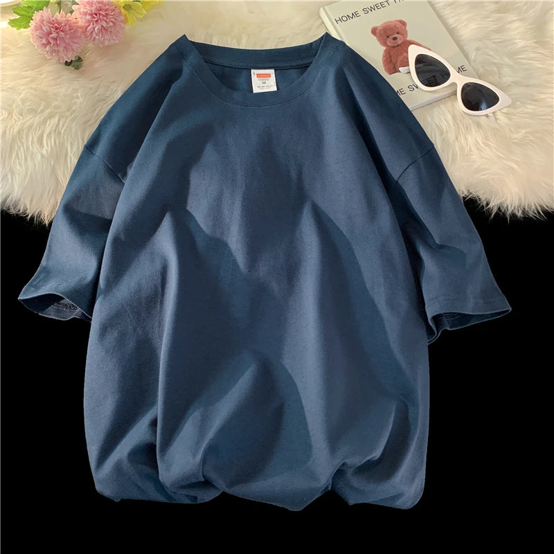 Oversized Cotton Casual Tee