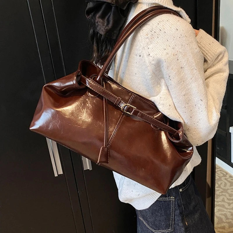 PU Casual Tote Bag