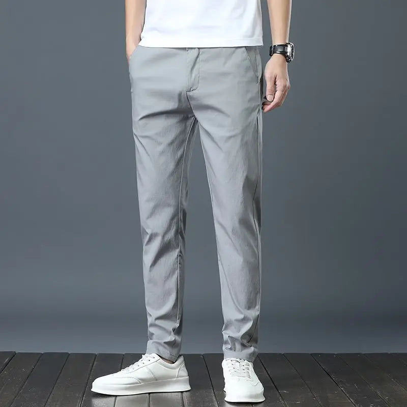 Ice Silk Slim Golf Sports Trousers