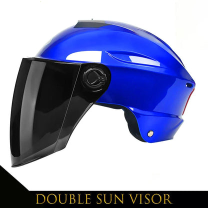 Unisex Half Face Motorcycle Helmet