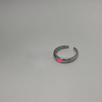 Luminous Couple Heart Ring