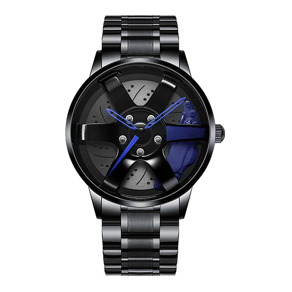 Luxfacigoo Car Wheel Quartz Watch