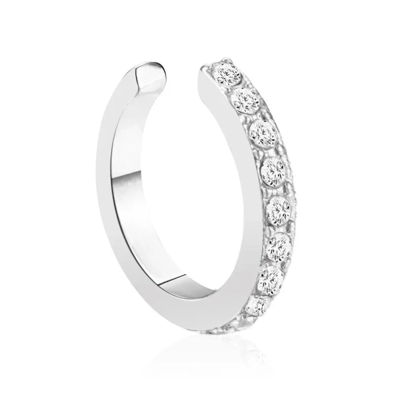 Crystal Clip Ear Cuffs