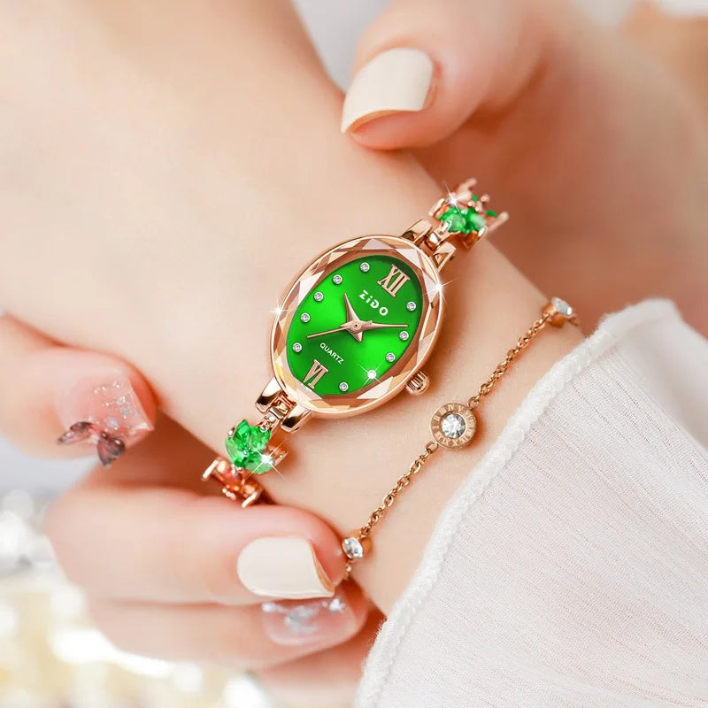 Elegant Oval Ladies Watch