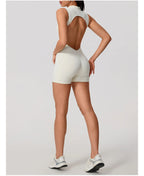 High Waist Scrunch Sports Jumpsuit