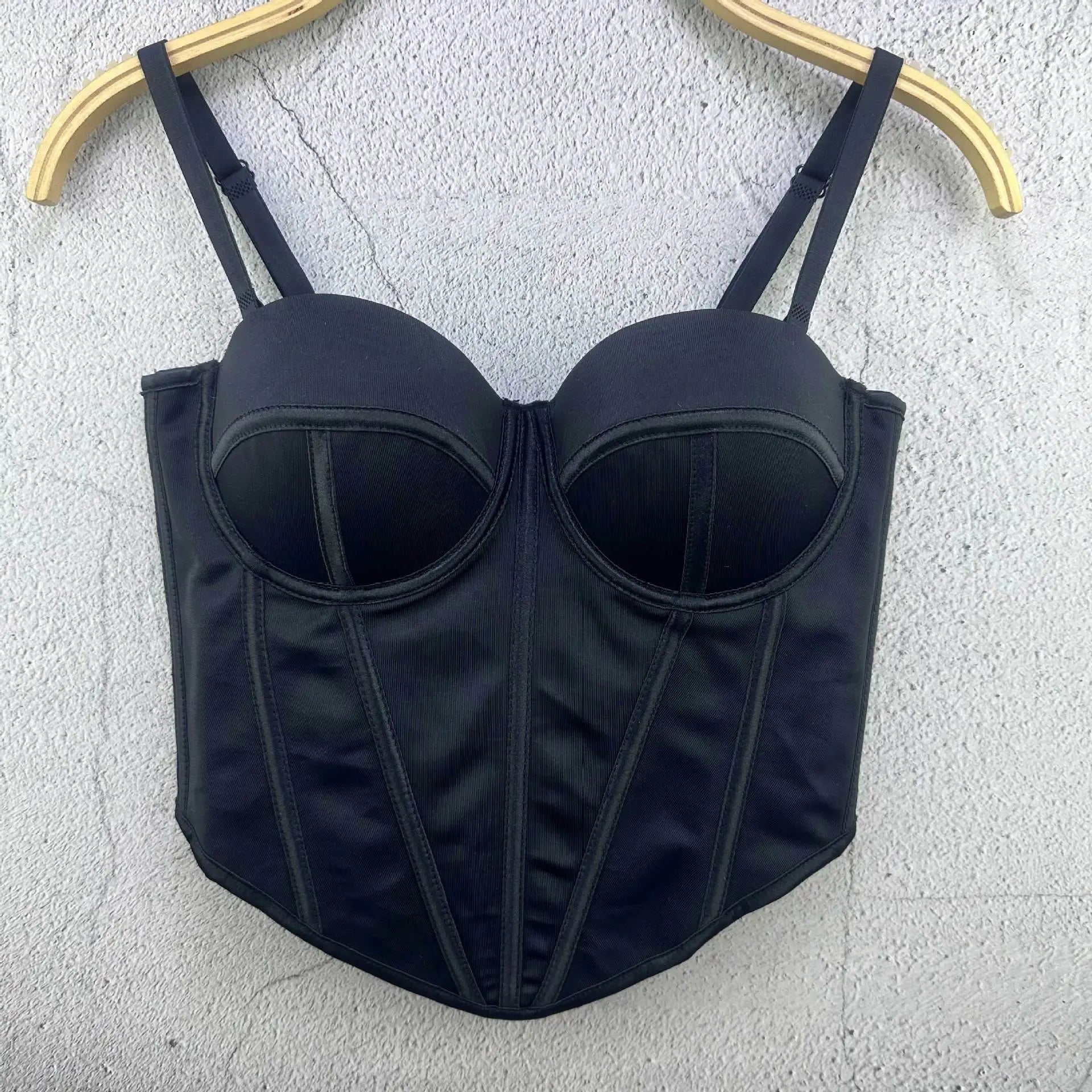 Solid Overbust Corset