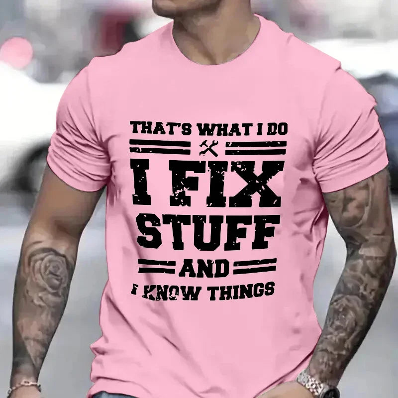 Letter Print Casual Tee