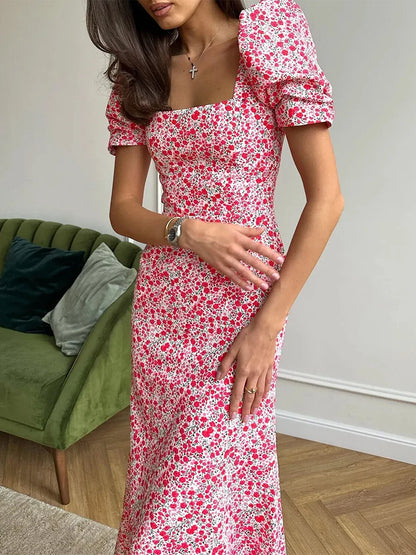 Flowy Floral Summer Dress