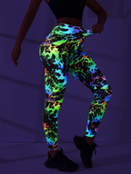 Digital 3D Print Fitness Leggings