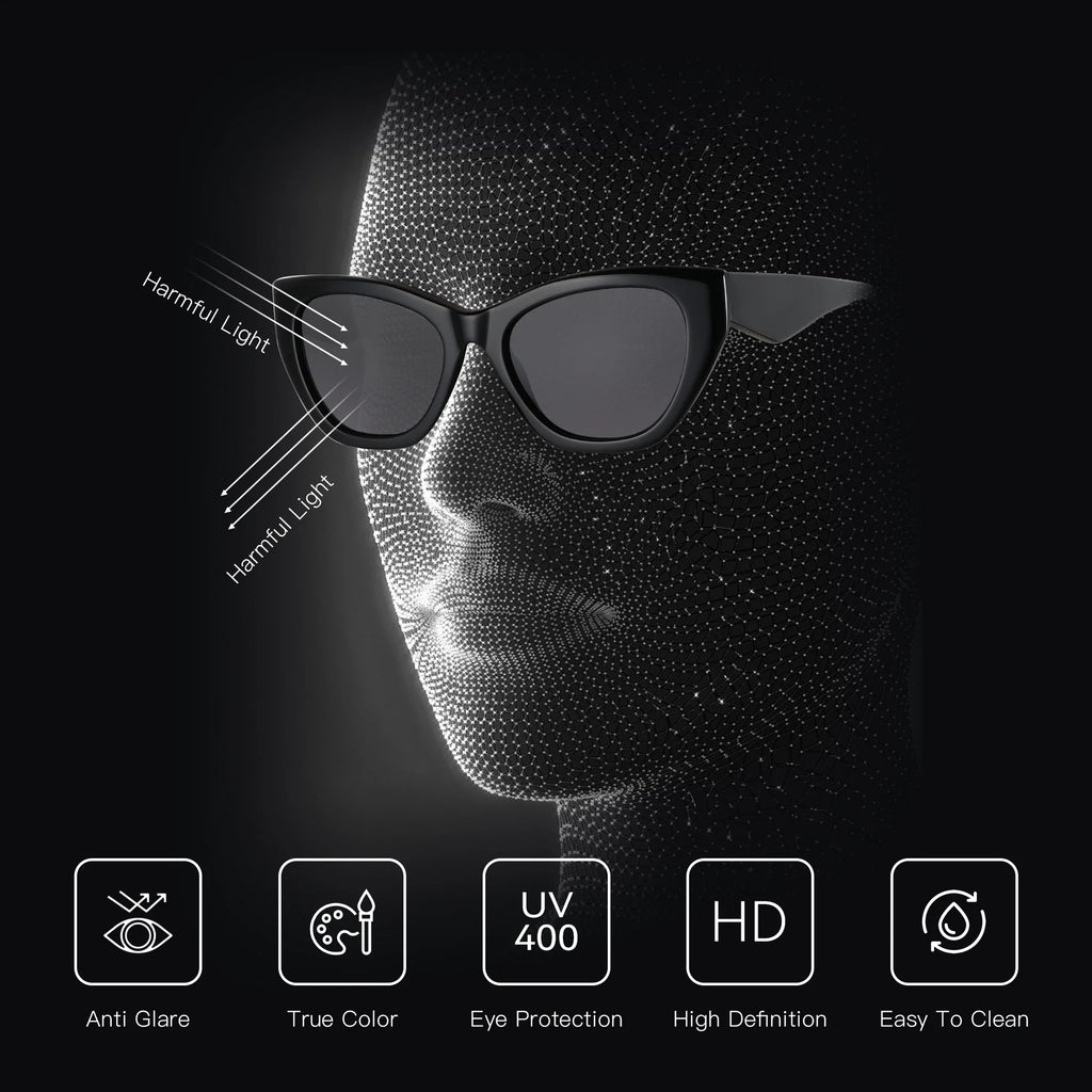 Women's Fashion Butterfly Polarized Sunglasses