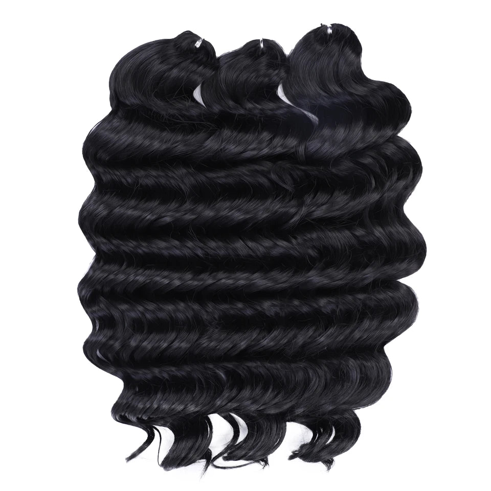 Deep Wave Hair Strands