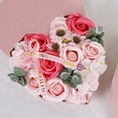 Heart Soap Roses