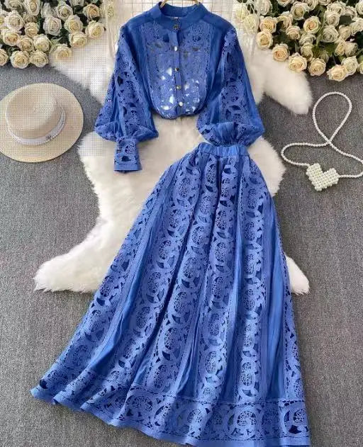 Autumn Crochet Lace Set