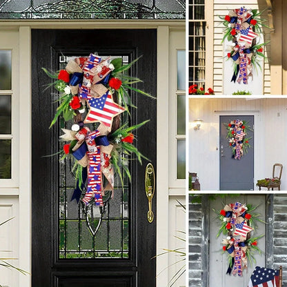 Patriotic 4th July Wreath