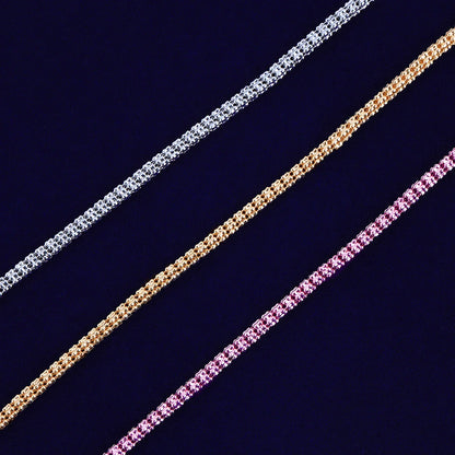 Women’s Gold Plated Snake Link Necklace