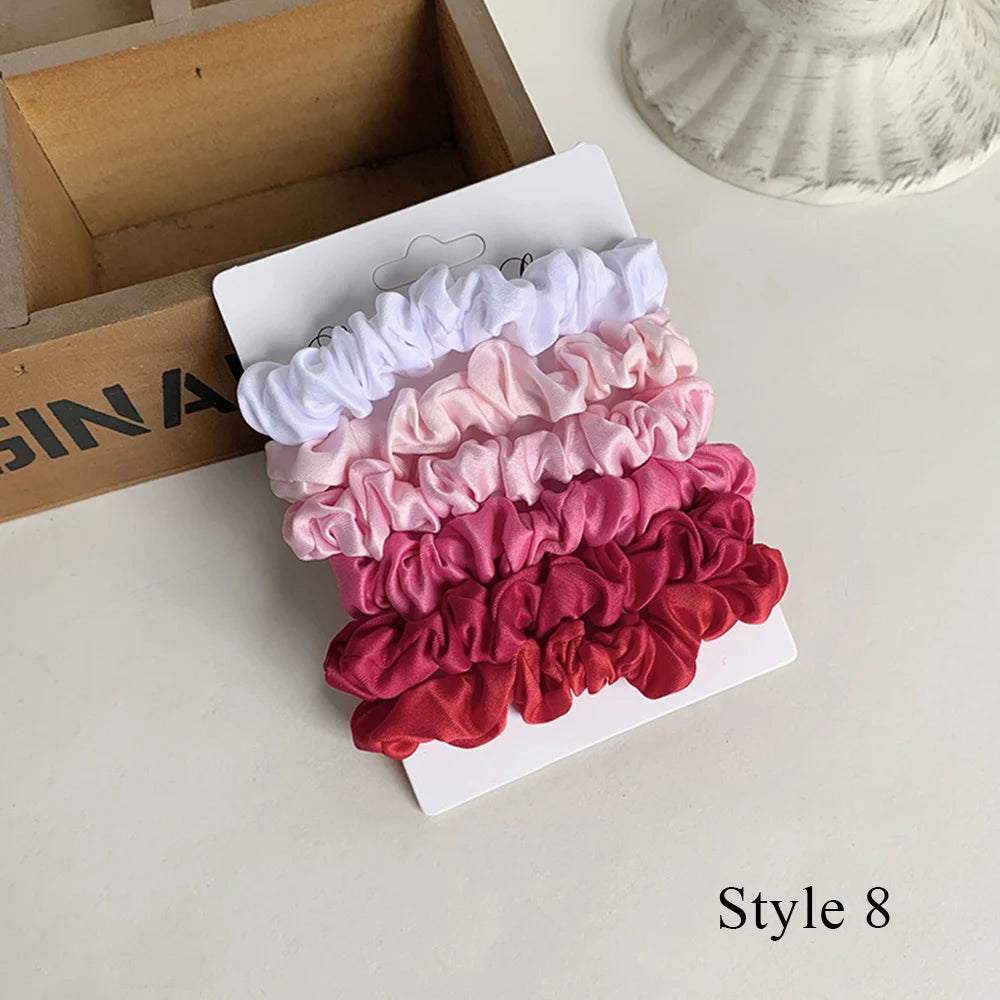 Satin Scrunchie Set