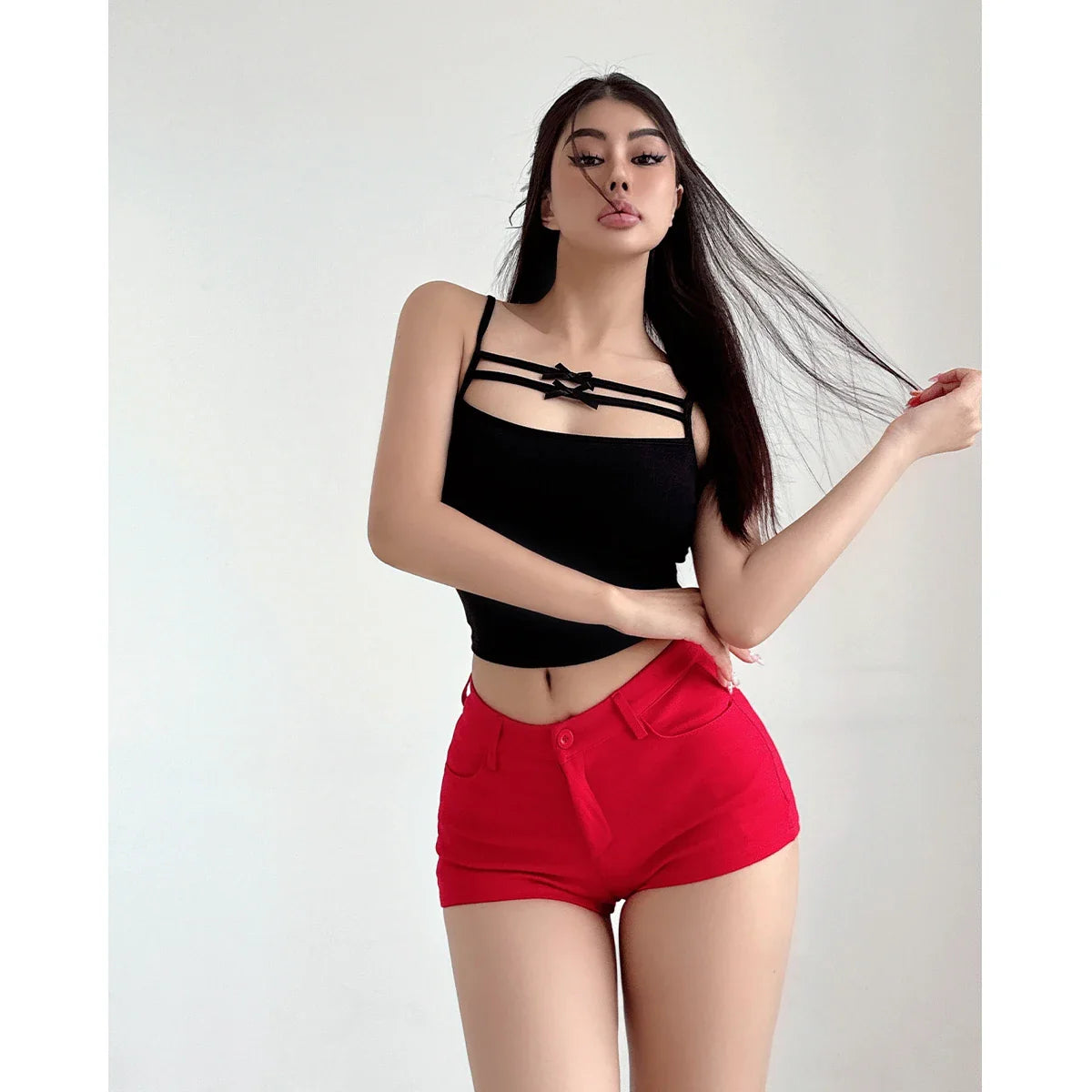 Sweet Sleeveless Bow Tank