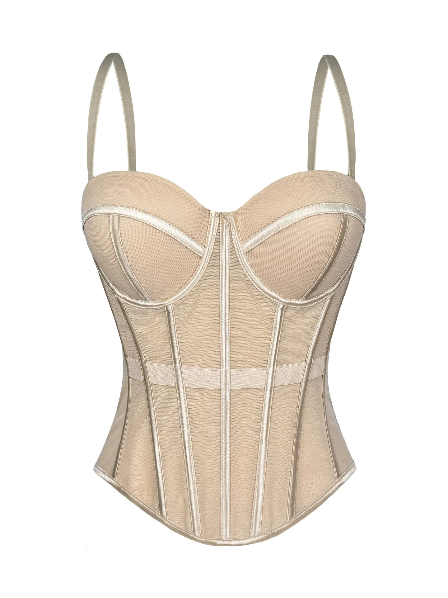 Transparent Mesh Sexy Corset